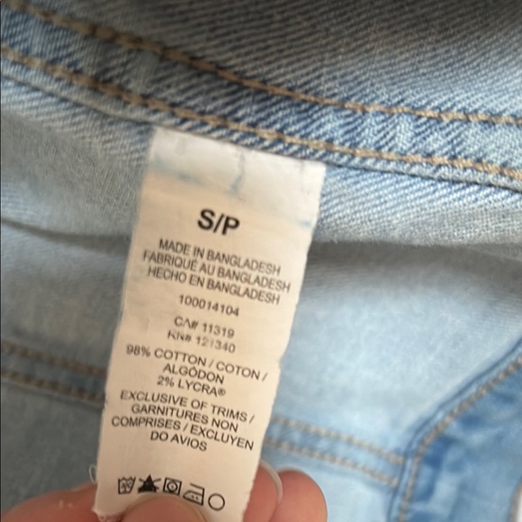 Dynamite Light Blue Denim Jacket - Picture 7 of 7